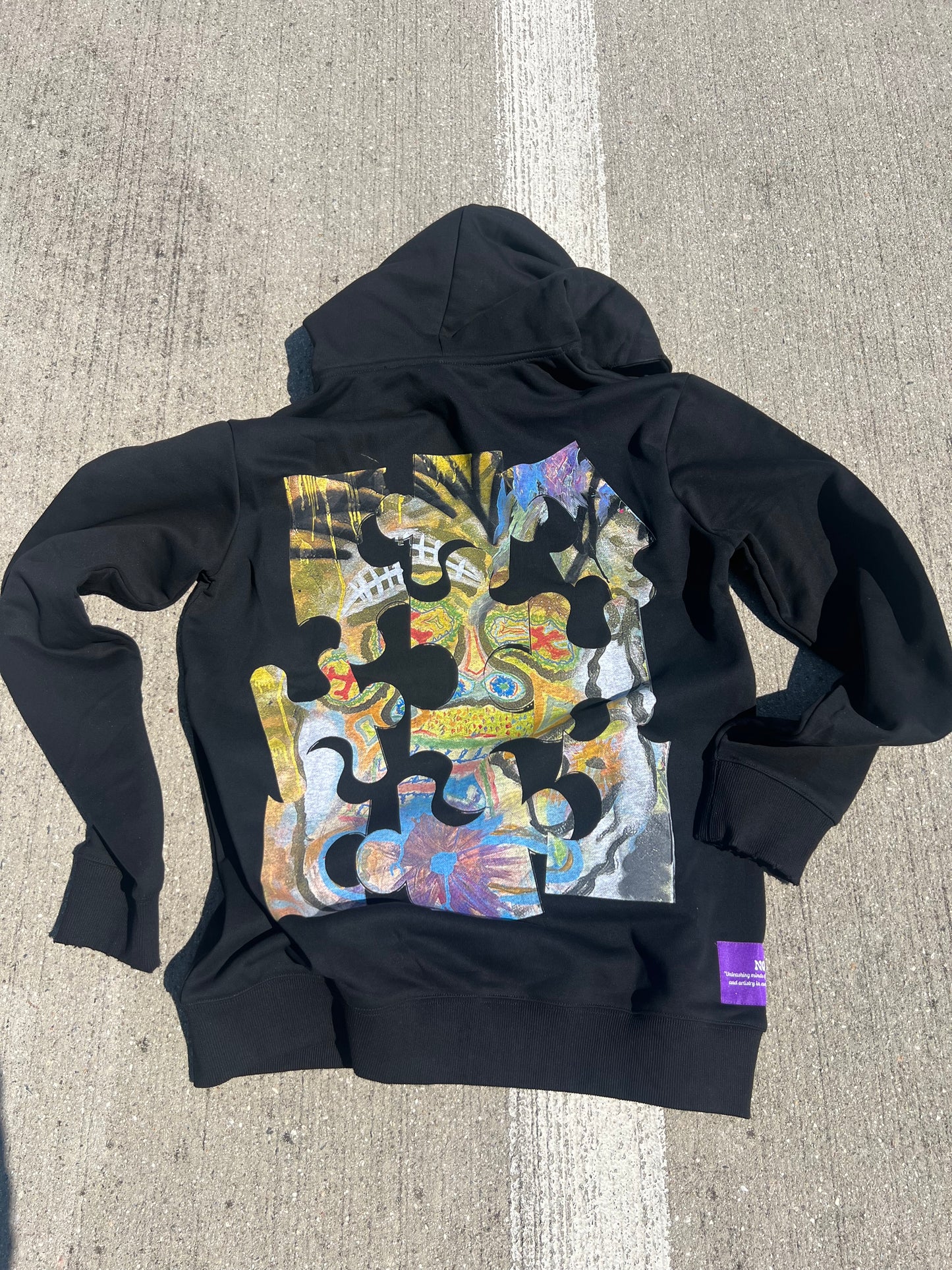 Noslihp "PUZZLD" Zip Hoodie